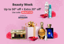 Get 50% off during Beauty Week beauty week at amazon.ae