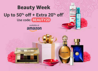 Get 50% off during Beauty Week beauty week at amazon.ae