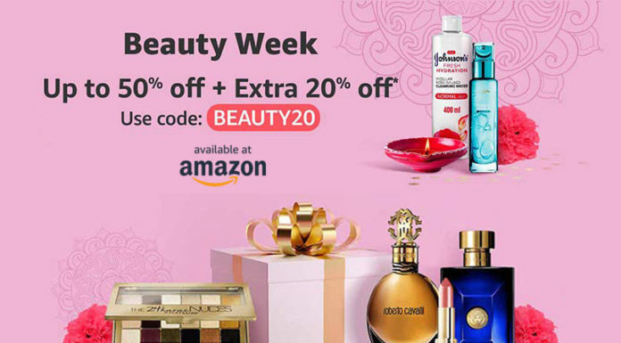 Get 50% off during Beauty Week beauty week at amazon.ae