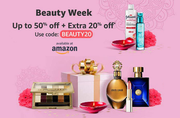 Get 50% off during Beauty Week beauty week at amazon.ae